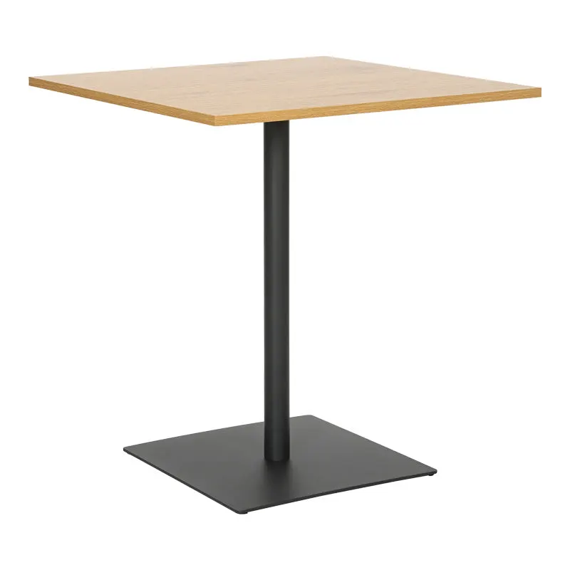 Masa cu functie fixa, Nerobian, Nuc - Stejar, 70x70x75 cm - Stejar