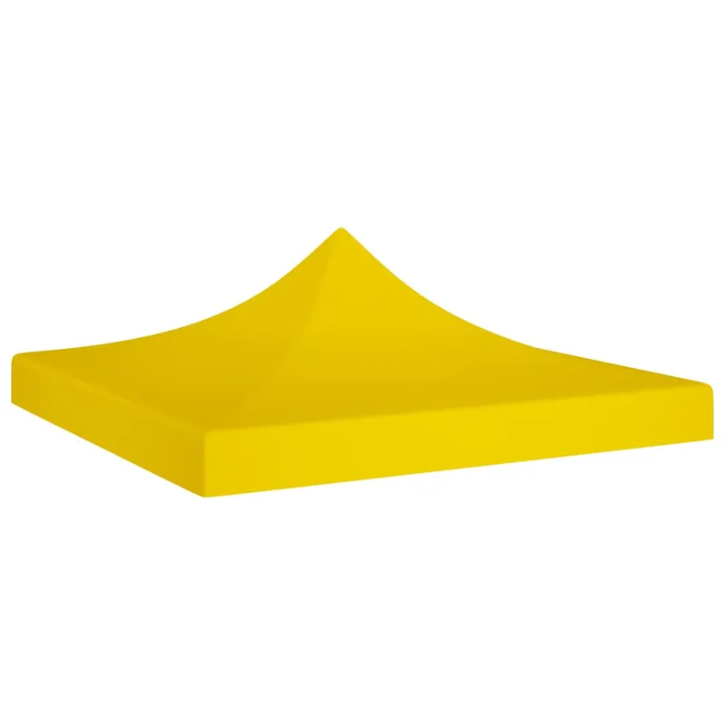 acoperis pentru cort de petrecere, galben, 3 x 3 m, 270 g/m2
