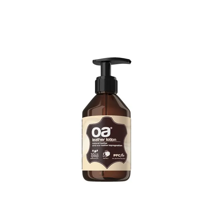 Solutie intretinere piele ecologica sau naturala OA Leather Lotion 250 ml
