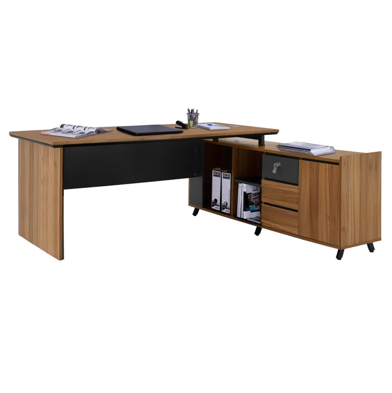 Birou ELVERN REVERSIBIL 200 x 180 CM