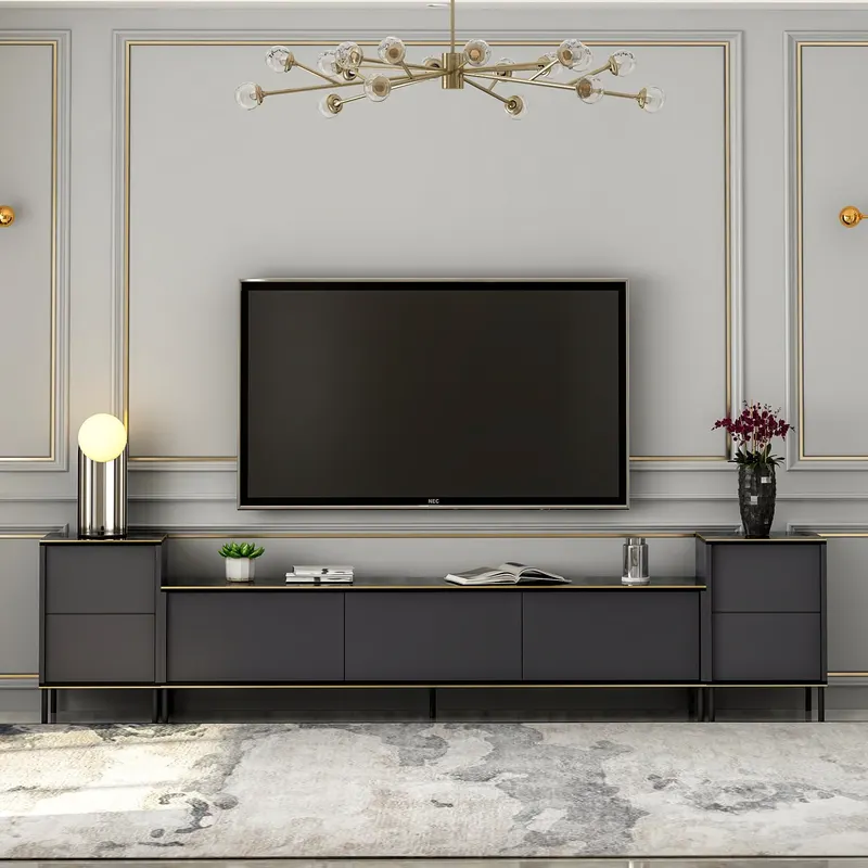 Comoda TV Stil Modern 180 X 45.2 X 35 Imaj - Anthracite