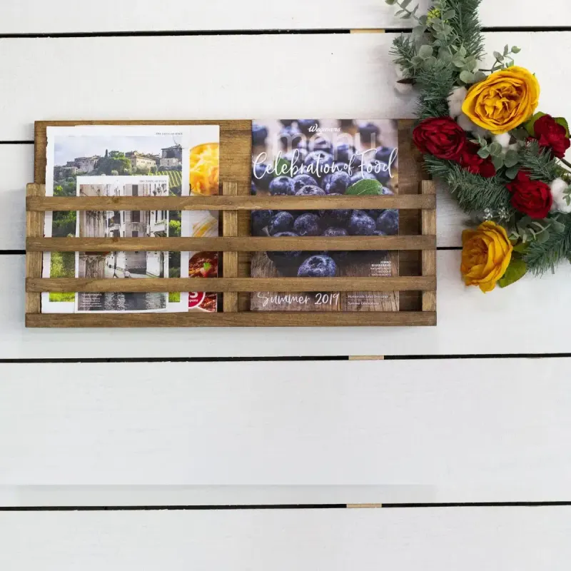 Raft decoartif, seria wood , natur, 55 x 28 x 8,5 cm, lemn,700117