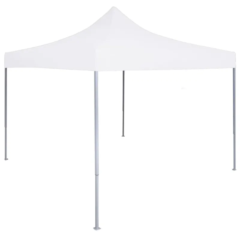 cort de petrecere pliabil profesional, alb, 3 x 3 m, otel