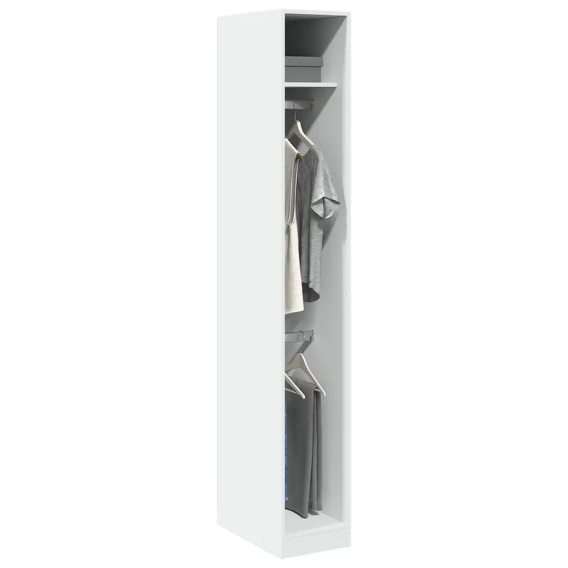 sifonier, alb, 30x50x200 cm, lemn prelucrat