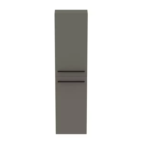 Dulap inalt suspendat Ideal Standard i.life S finisaj gri 40 cm 2 usi