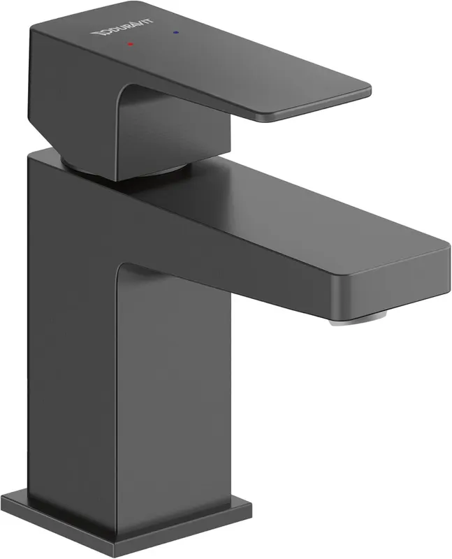 Baterie lavoar Duravit MH1010002046, 35 mm, 5.5 l min, 0.8 bar, 138 mm, 95 mm, 385 mm, 1 orificii instalare, Negru