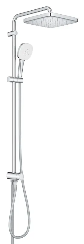 Coloana de dus Grohe 26694001, dus Tempesta Cube 250, montaj aparent, numar functii para dus 2, crom
