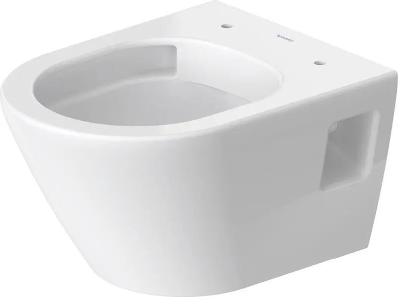 Vas WC Duravit 2587090000, D-Neo, montaj suspendat, tip clatire jet de apa, tip evacuare orizontala, alb