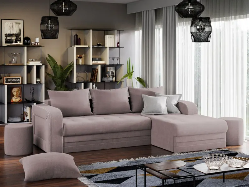 Coltar Delta Mixt Roze — imaginea 2
