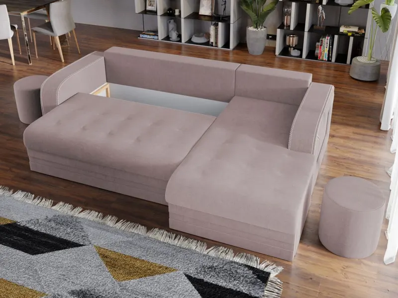Coltar Delta Mixt Roze — imaginea 3