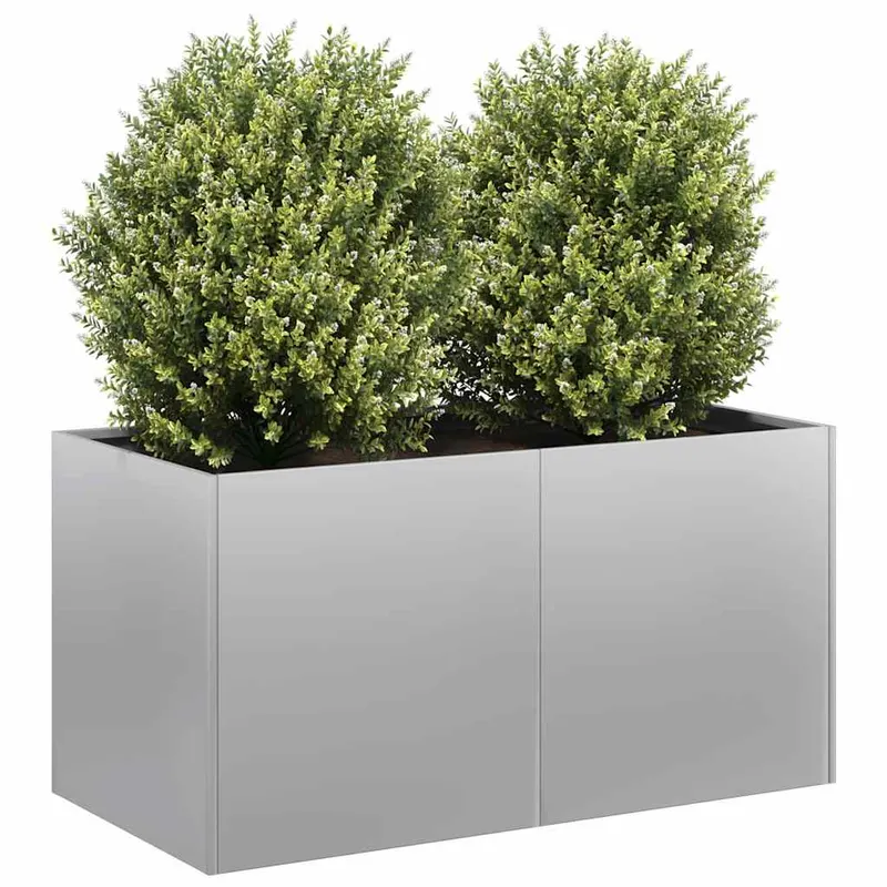 jardiniera 80x40x40 cm otel galvanizat