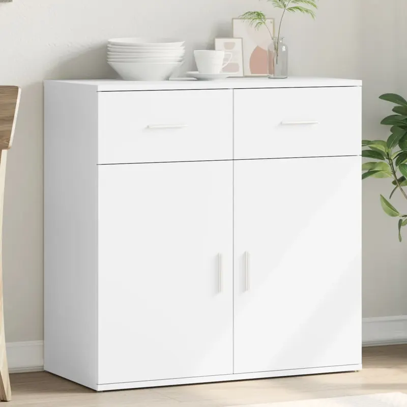 servanta, alb, 79x38x80 cm, lemn compozit