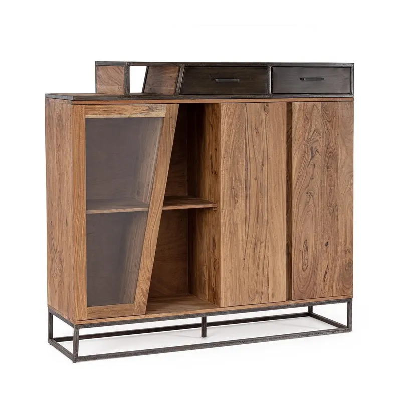 Comoda JANAK HIGH 145 x 40 x 134 CM - Lemn