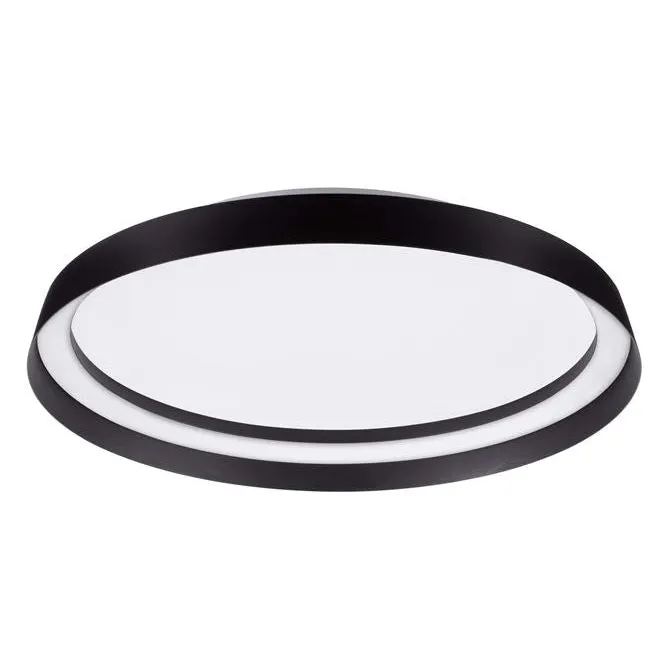 Plafoniera dimabila CCT ORMI - Ø 45cm / Negru