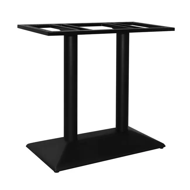 Picior masa ALMERIA BLACK pentru blat 120x70cm sau 120x80cm