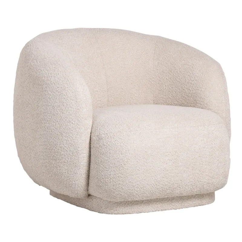 Fotoliu EVANSTONE BOUCLE - Cream