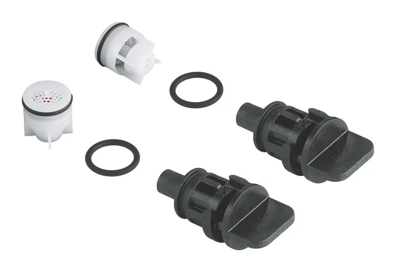 Filtru Grohe 49069000, 2 bucati pachet, smartcontrol gama compatibila, sisteme de dus utilizare, Crom