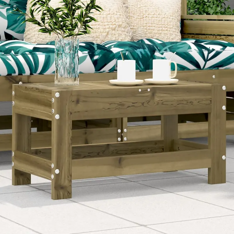 taburet de gradina, 62x30x32 cm, lemn de pin tratat