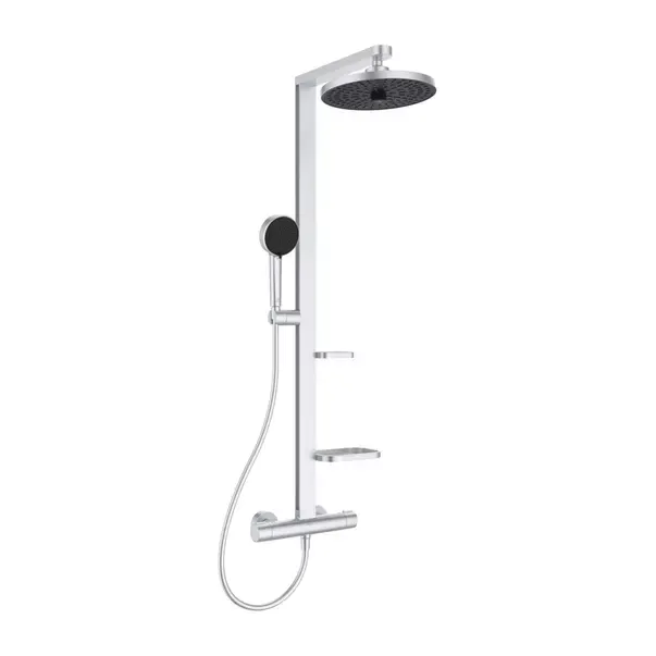 Coloana de dus cu baterie termostatata mat Ideal Standard Alu+