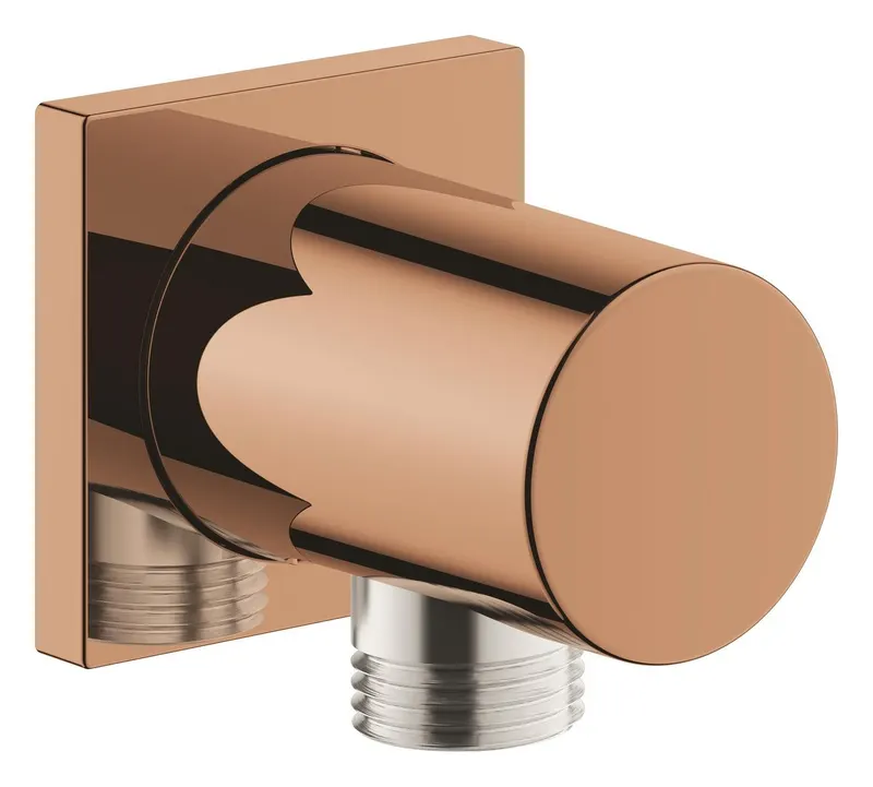 Cot iesire dus Grohe 27076DA0, Rainshower Cube, 1 2 x 1 2 , lucios, cupru