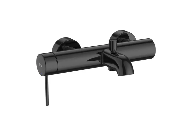 Baterie cada Roca A5A023FCN0, 0.8 bar, 172 mm, 280 mm, 119 mm, 2 orificii instalare, 1 2 dimensiune racord, Negru