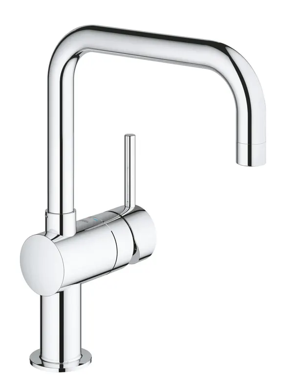 Baterie bucatarie Grohe 30429000, Vento, tip comanda monocomanda, marime inalta, forma pipa tip u, crom