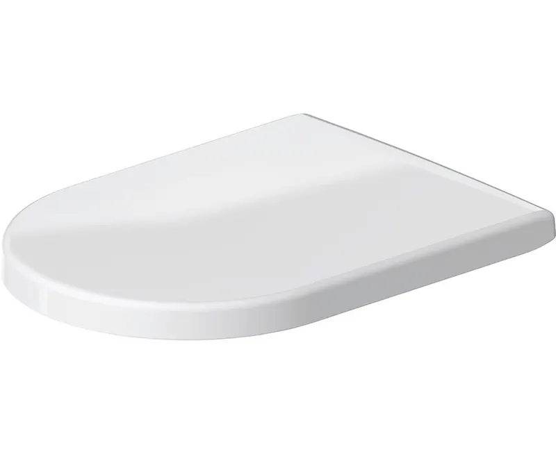 Capac WC Duravit 0067790000, Starck 3, pentru wc, eliberare rapida, suprafata antiaderent, seria Starck 3, alb