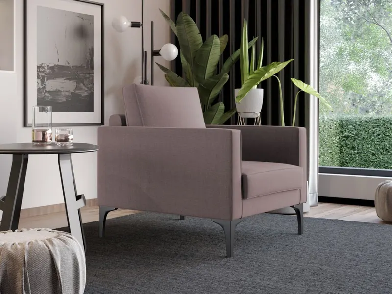 Fotoliu Rici Roze — imaginea 2