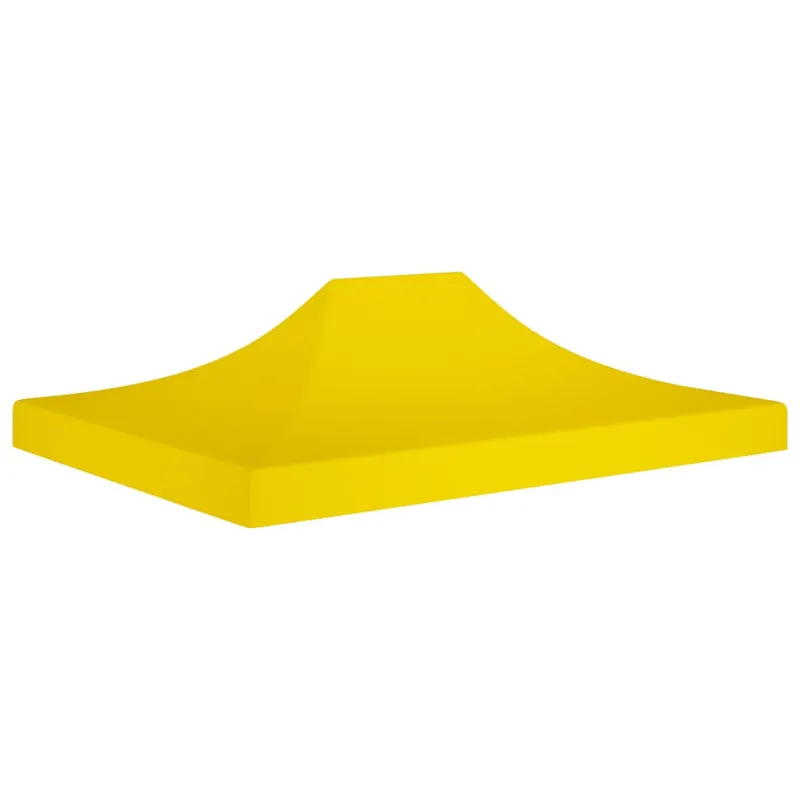 acoperis pentru cort de petrecere, galben, 4 x 3 m, 270 g/m2