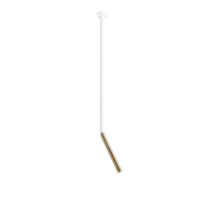 Lampa suspendata STAV - Alb / L (înălțime 81,5 cm)