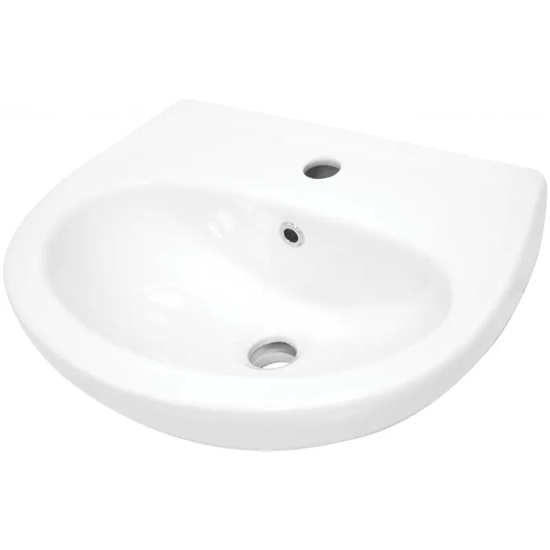 Lavoar baie suspendat alb 45 cm Deante Jasmin