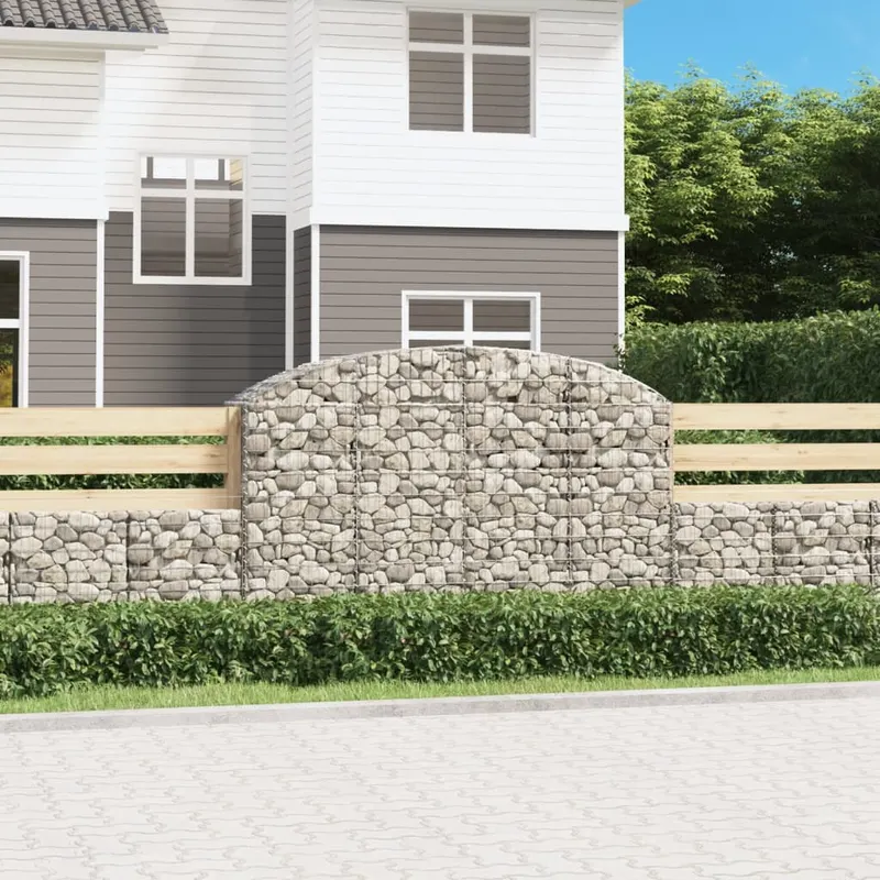 cos gabion arcuit 200x50x120/140 cm fier galvanizat