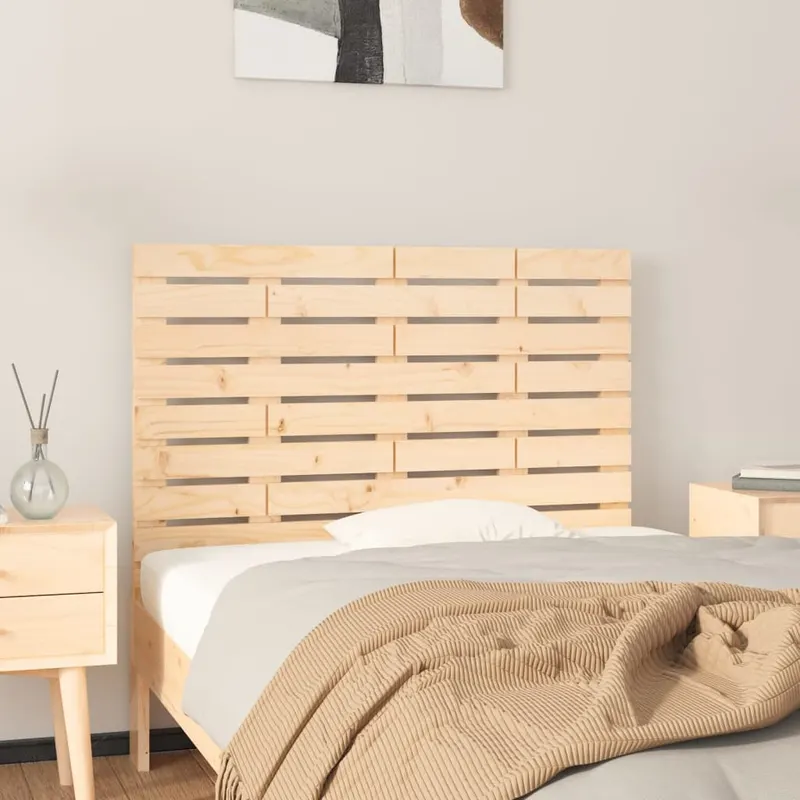 tablie de pat pentru perete, 96x3x63 cm, lemn masiv de pin