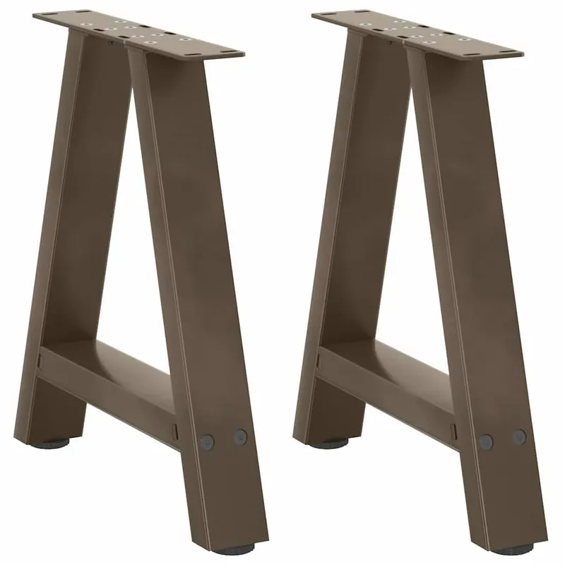 picioare masuta de cafea in forma de a 2 buc 38x(42-43) cm otel