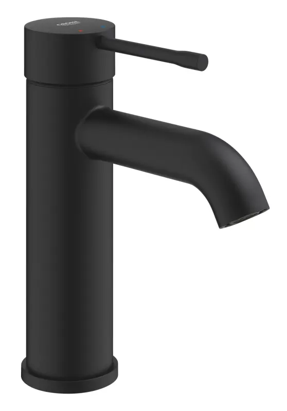 Baterie lavoar Grohe Essence 24172KF1, 3 8 , marimea S, cartus ceramic, monocomanda, fara ventil, mat , negru