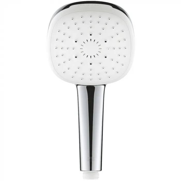 Para dus crom patrata cu 3 functii Grohe Tempesta Cube 110