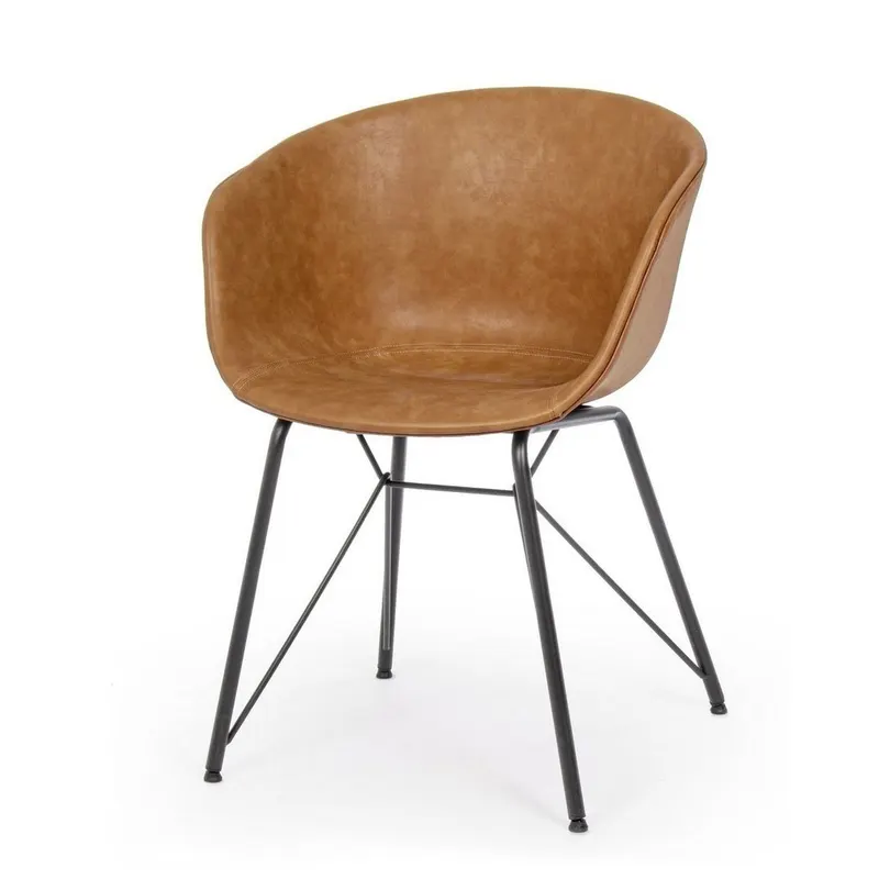 Scaun WARHOL BROWN VINTAGE PU - Maro