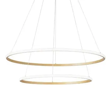 Lampa suspendata AXIS DOUBLE Ø60/80 CM - Gold