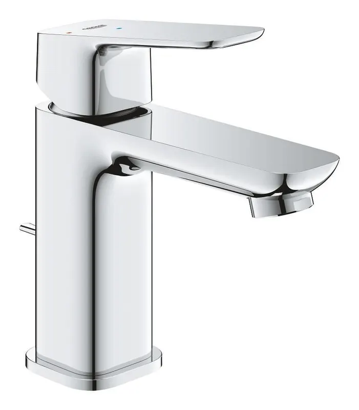 Baterie pentru lavoar Grohe 1017300000, lavoar Cubeo, tip comanda monocomanda, marime s, tip instalare pe lavoar, crom