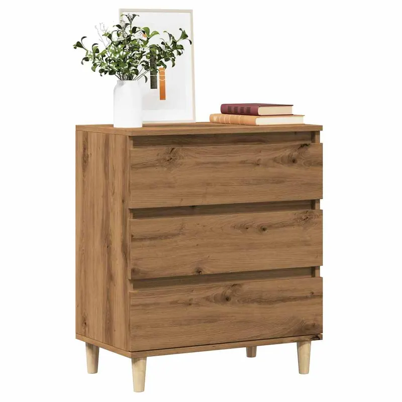 bufeta stejar artizanal 60x35x70 cm lemn prelucrat