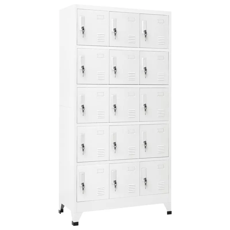 fiset, gri deschis, 90x40x180 cm, otel