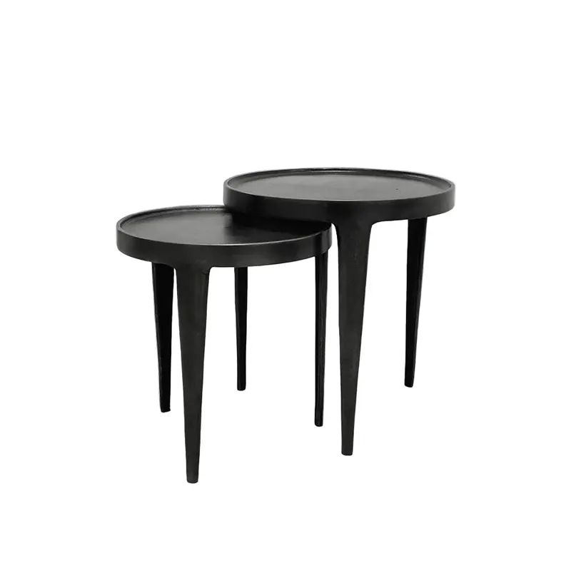 Set 2 masute de cafea BRIFORD Ø37/43 x 41/46 CM