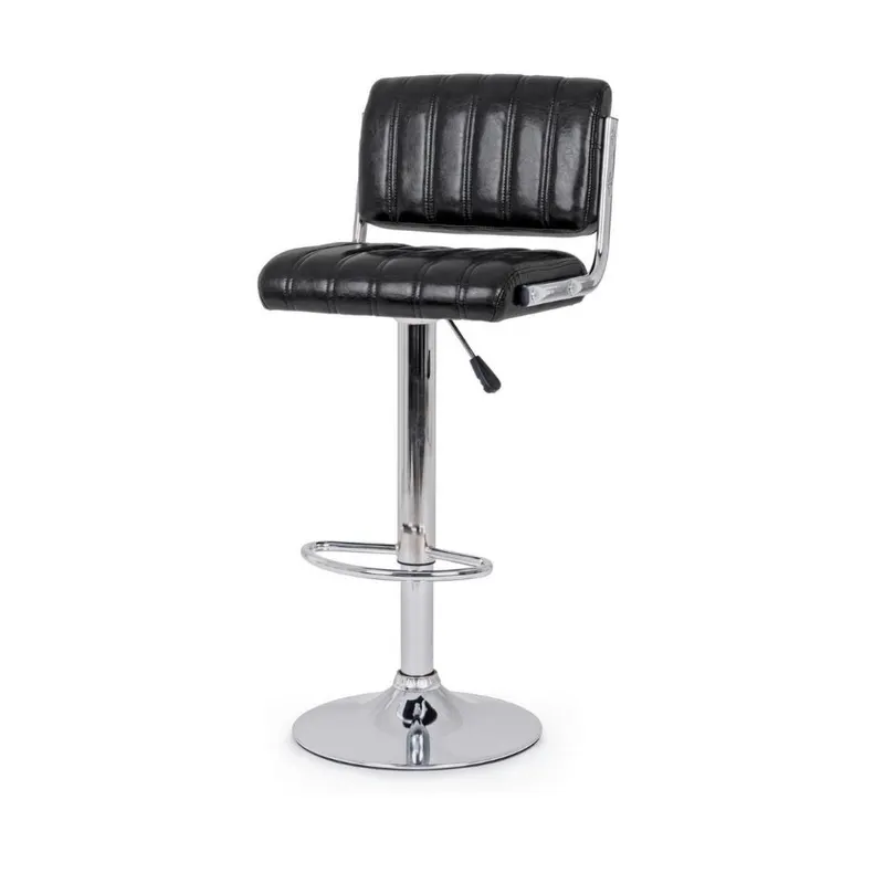 Scaun de bar BARCLAY H63/84 CM - Negru