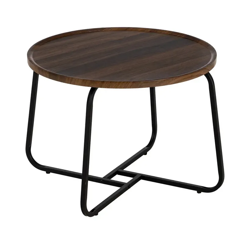 Masuta de cafea SEATTLE Ø60 x 45 CM - Maro