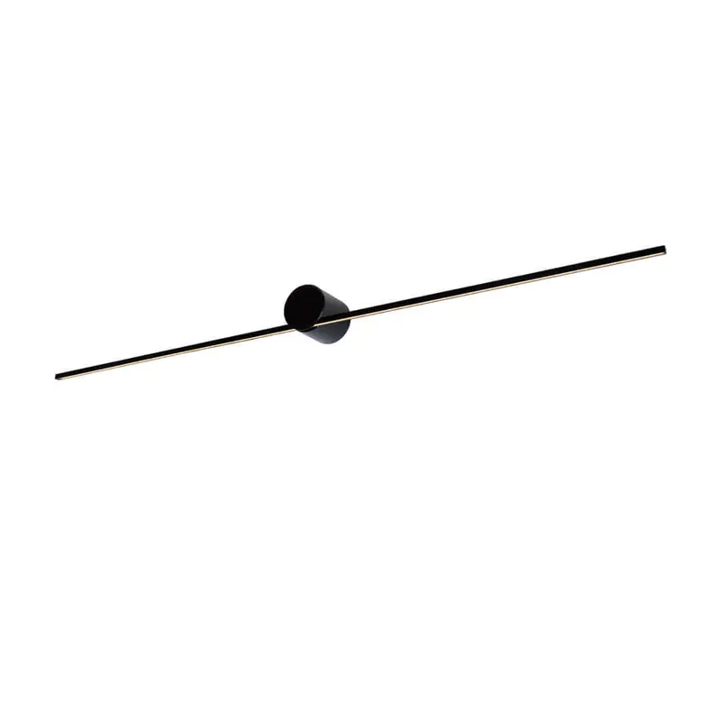 Aplica de perete RADIAN negru mat - L
