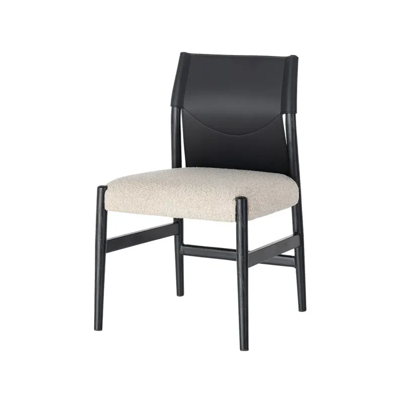 Scaun VENDAR B/W - Negru