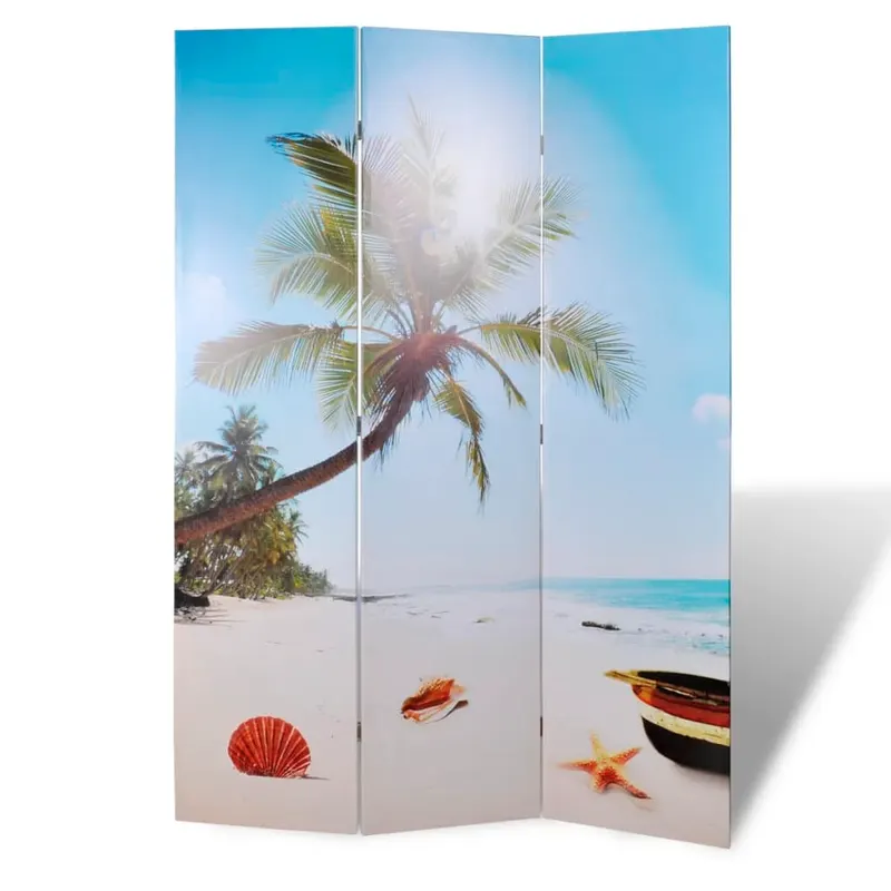 paravan de camera pliabil, 120 x 170 cm, plaja