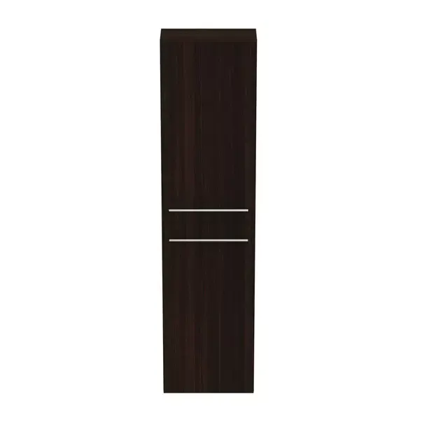 Dulap inalt suspendat Ideal Standard i.life S finisaj stejar cafeniu 40 cm 2 usi