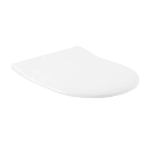 Capac WC Villeroy Boch Subway, slim, SoftClose, alb, 9M65S101