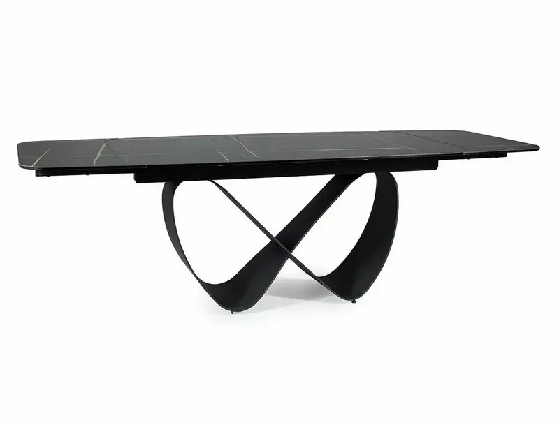 Masa extensibila DORNEY CERAMIC AZARIO BLACK 160(240) x 95 CM - 160(240)x95cm